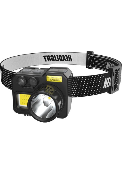 LED Kafa Feneri - Siyah (Yurt Dışından)