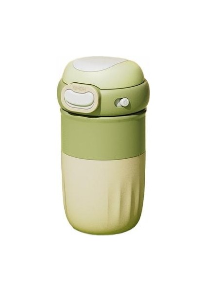 380ML Yaratıcı 316 Paslanmaz Çelik Kahve Kupası, Pot Göbek Termos Kupası, Kadın Açık Mekan Taşınabilir Termal Ket Işyası Çocuk Sevimli Fincan