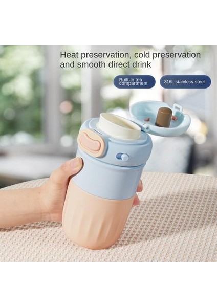 380ML Yaratıcı 316 Paslanmaz Çelik Kahve Kupası, Pot Göbek Termos Kupası, Kadın Açık Mekan Taşınabilir Termal Ket Işyası Çocuk Sevimli Fincan fiyatları