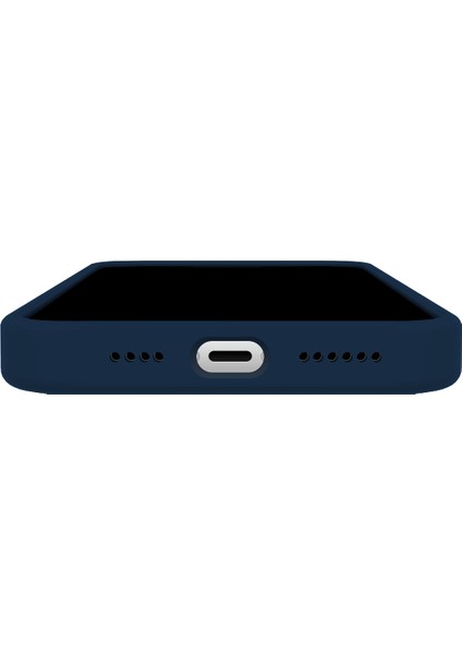 Buff iPhone 14 Pro Max Rubber Fit Kılıf Navy Blue