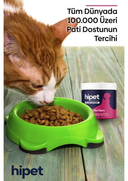 Hipet Glukozamin Kedi Eklem, Kalça, Iskelet Destekleyici 100 Gr.