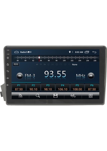 Ssangyong Actyon Android 11 Carplay Multimedya Ekran Teyp 2GB+16GB