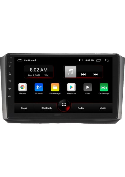 Ssangyong Rexton Android 11 Carplay Multimedya Ekran Teyp 2GB+16GB