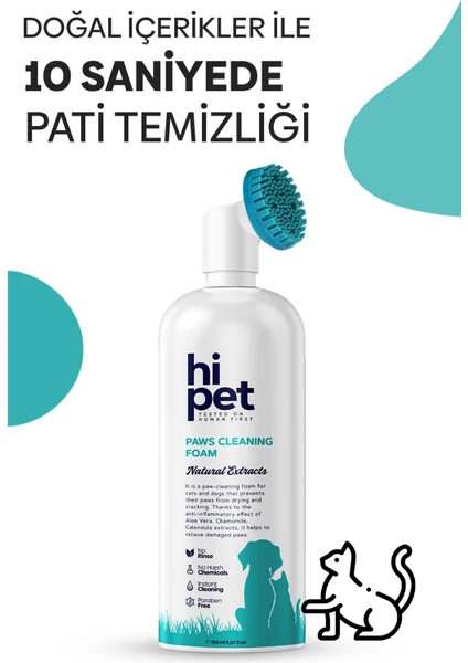 Kedi Pati Temizleme Köpüğü