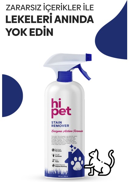 Kedi Leke Çıkarıcı Spray