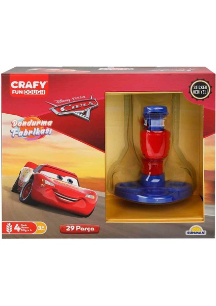 Crafy Cars Dondurma Fabrikası Oyun Hamuru Seti 200 Gr. 29 Parça