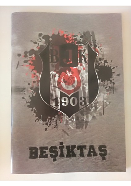 Defter 40 Yaprak Kareli Beşiktaş