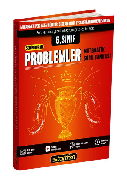 6. Sınıf Senin Kupan Problemler ve Matematik Soru Bankası