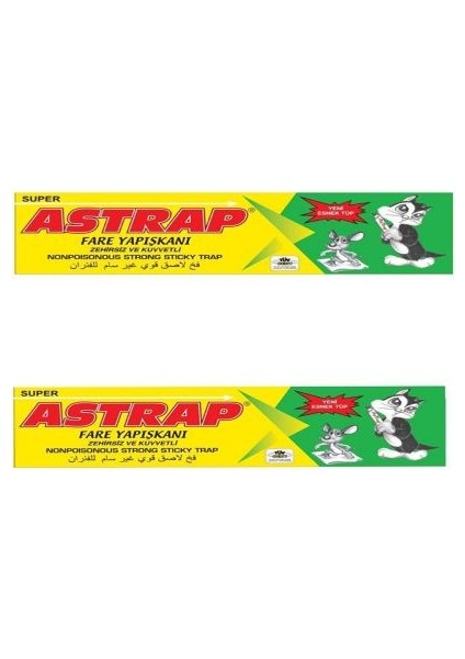 Fare Yapışkanı Zehirsiz ve Kuvvetli 125ML (2 Adet)