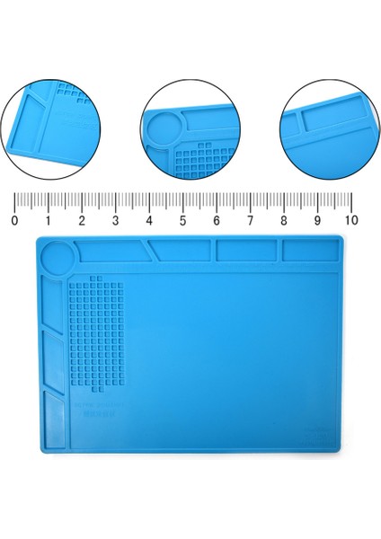 S130 Isıya Dayanıklı Silikon Ped Tamir Pedi 35x25cm