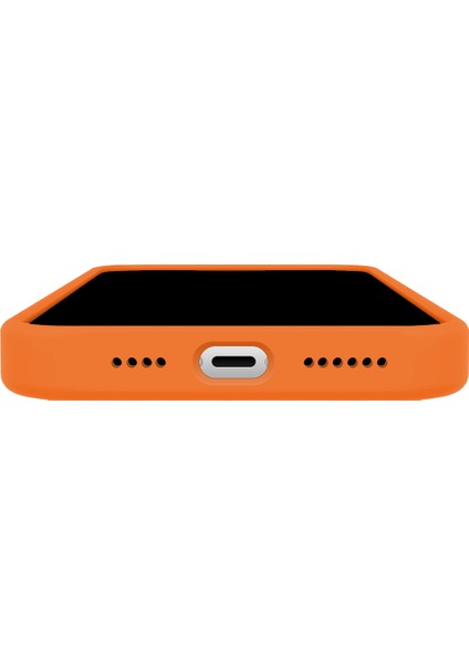 Buff iPhone 14 Rubber Fit Kılıf Light Orange modelleri