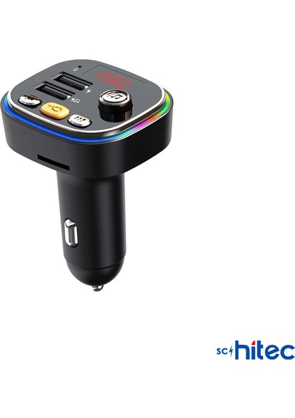C20 Fm Handsfree Bluetooth Modülatör Araç Mp3 Player