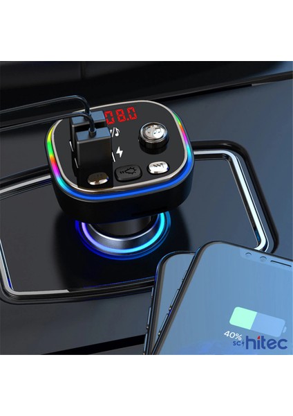 C20 Fm Handsfree Bluetooth Modülatör Araç Mp3 Player