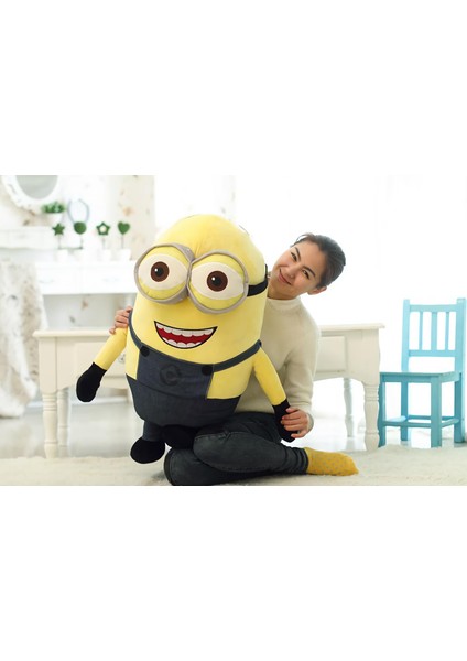 Ithal Kumaş Minions Çılgın Hırsızlar Bob Peluş Oyuncak Oyun & Uyku Arkadaşı Jumbo Boy 60 Cm.