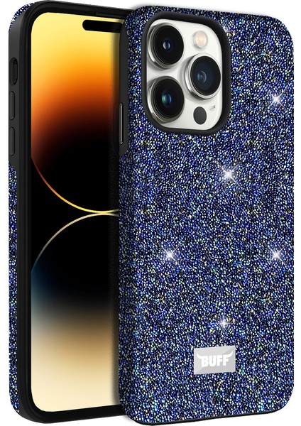 Buff iPhone 14 Pro Diamond Series Kılıf Blue