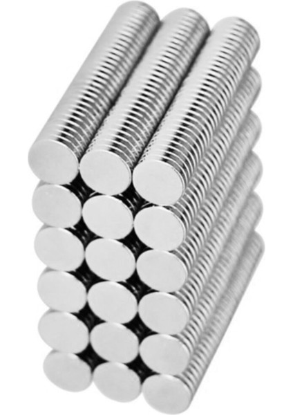 150 Adet 6x1,5 mm Yuvarlak Güçlü Neodyum Mıknatıs