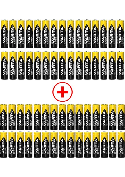 Super Heavy Duty 60'lı Özel Pil Paketi(30 AA+ 30 AAA)