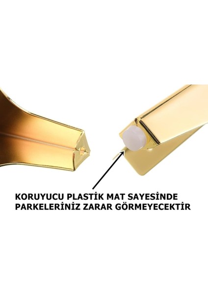 (4 Adet) 12cm Modern Gold Metal Mobilya, Dolap, Koltuk, Tv Ünitesi Ayakları modelleri