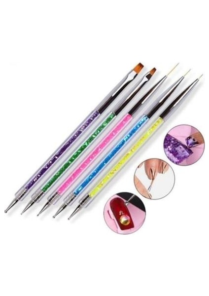 Fa-25 5 Li Dot Fırçalı Set