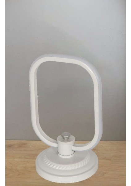 Aydınlatma Wilson Masa Lambası Dikdörtgen Beyaz (Led Günışığı)