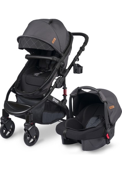 Mila 4 In 1 Çift Yönlü Travel Sistem Bebek Arabası Siyah Füme fiyatları