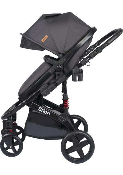 Mila 4 In 1 Çift Yönlü Travel Sistem Bebek Arabası Siyah Füme