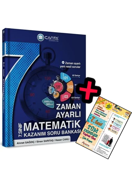 Çanta Yayınları 7. Sınıf Matematik Etkinlikli Kazanım Soru Bankası