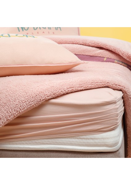 Bedding Coverme Drama Tek Kişilik Battaniye Nevresim Takımı - Pudra indirimleri
