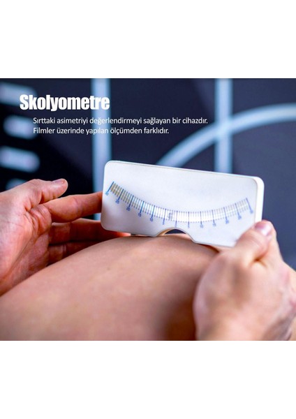 Skolyometre Skolyoz Ölçüm Cetveli modelleri