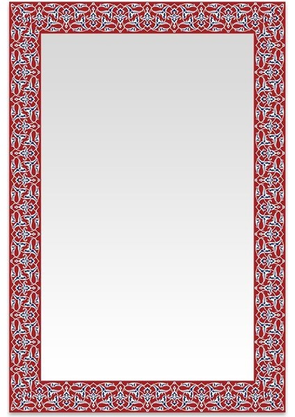 Rumi Kırmızı Dekoratif Ayna