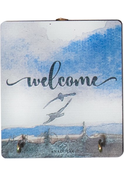 Welcome Martılı Dekoratif Askılık