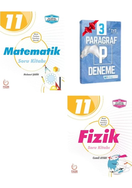 11. Sınıf Matematik ve Fizik Soru Bankası Set