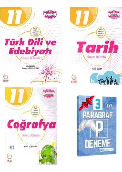 11. Sınıf Edebiyat Tarih Coğrafya Soru Bankası Set