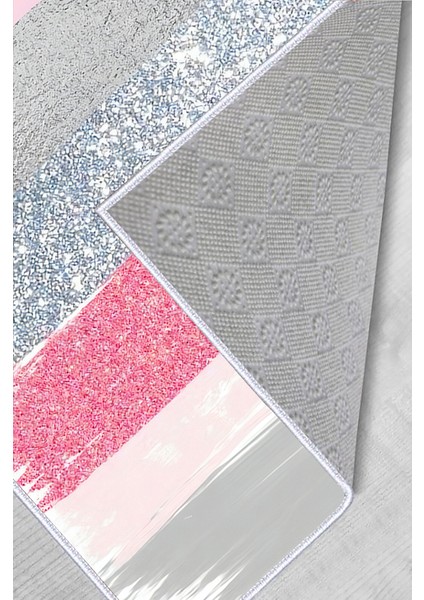 Dijital Baskı Yıkanabilir Kaymaz Taban Salon Halısı RVG0242 modelleri