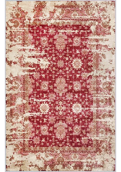 Dijital Baskı Yıkanabilir Kaymaz Taban Salon Halısı RVG0252