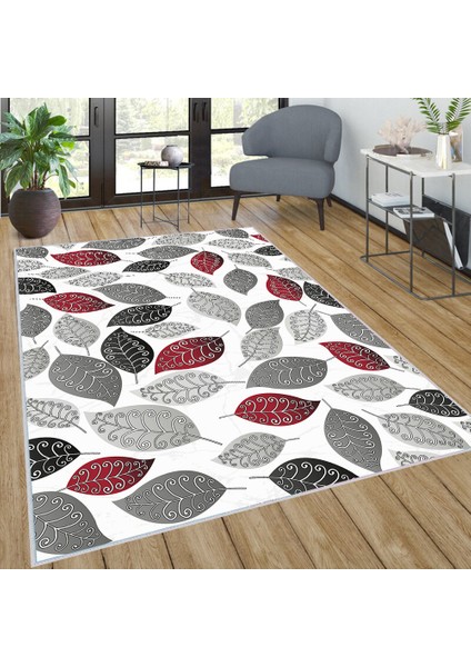 Dijital Baskı Yıkanabilir Kaymaz Taban Salon Halısı RVG0253