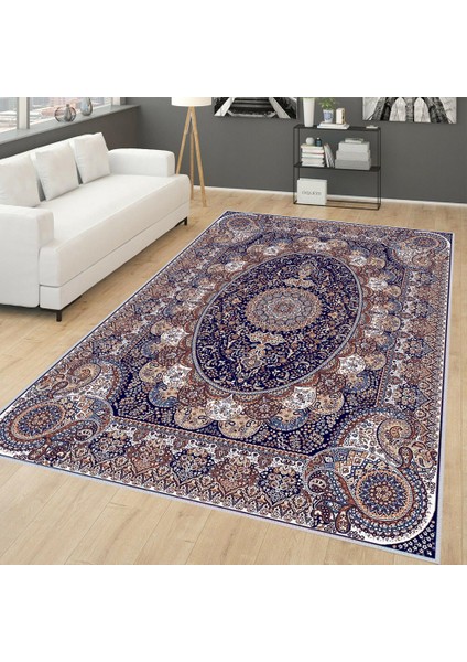 Dijital Baskı Yıkanabilir Kaymaz Taban Salon Halısı RVG0262