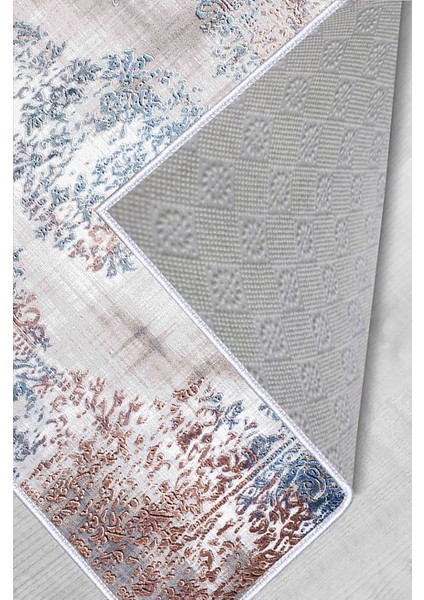 Dijital Baskı Yıkanabilir Kaymaz Taban Salon Halısı RVG0263 modelleri