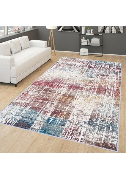 Dijital Baskı Yıkanabilir Kaymaz Taban Salon Halısı RVG0271