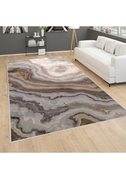 Dijital Baskı Yıkanabilir Kaymaz Taban Salon Halısı RVG0275