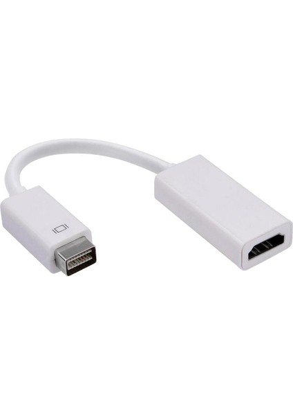 Mini DVI To Dişi HDMI Çevirici Dönüştürücü Kablo Adaptörü