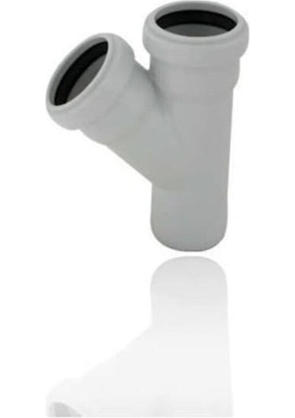 Y Çatal Tek Çatal Pvc Pis Su Boru 70X50