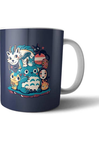 Ghibli Totoro Spirited Away Kiki Miyazaki Kupa Bardak Model 1