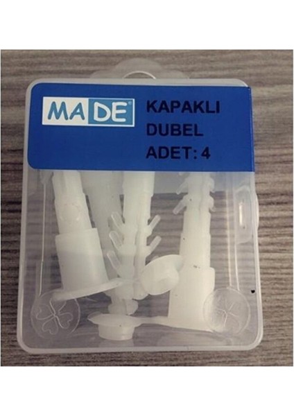 Kapaklı Dubel (4 Adet )