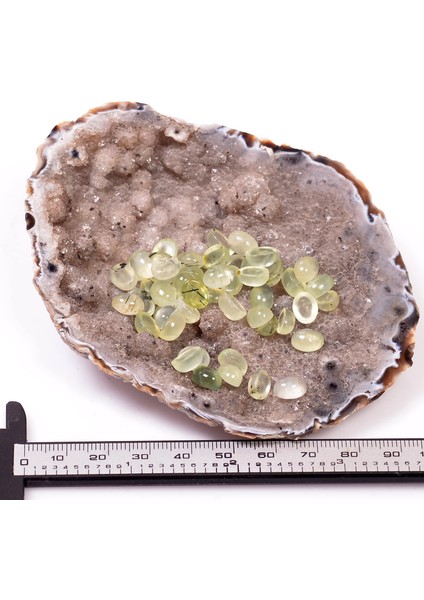 Prehnite Taşı Kabaşon 6*8 mm - Yüzük ve Kolye Taşı fiyatları