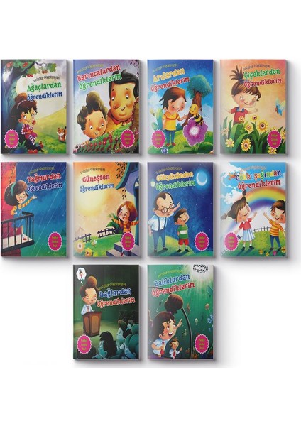 Doğadan Öğreniyorum 10 Kitap Bir Arada