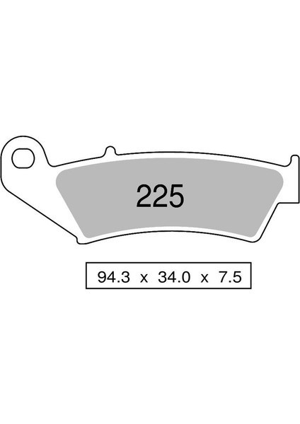 Nıssın Ns Yarı Metalik Fren Balatası fiyatları