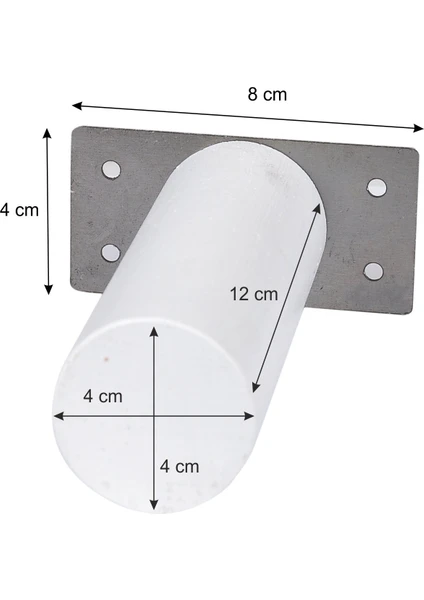 Ahşap Ayak Mobilya Baza Koltuk Kanepe Ünite Sehba Dolap Ayağı Boy 12 cm Çap 4 cm