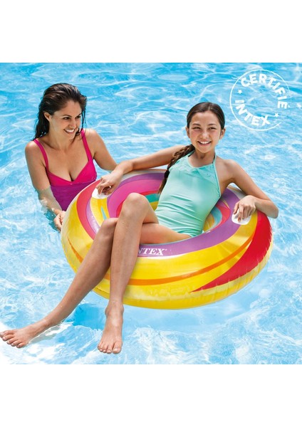 Çizgi Desenli 91 cm Tutunmalı Deniz Simit 59256