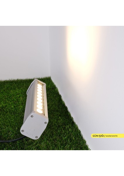 9W LED Wallwasher 3000K Gün Işığı 276mm modelleri